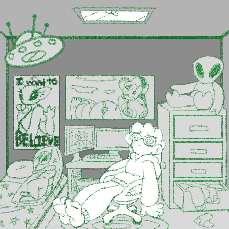 [ToniOniBony] Allan and X'tra 🤓👽 (OC By Tonionibony) - Page 26