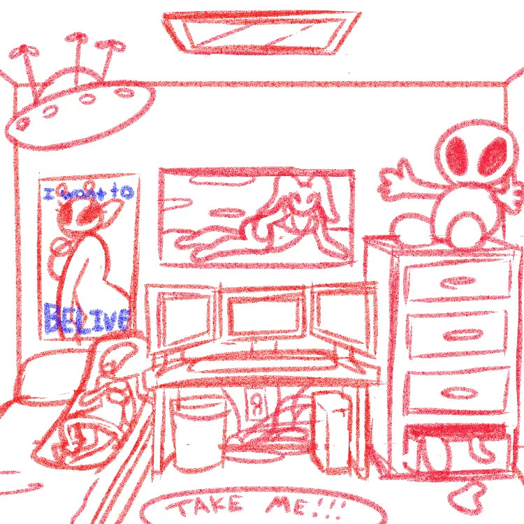 [ToniOniBony] Allan and X'tra 🤓👽 (OC By Tonionibony) - Page 27