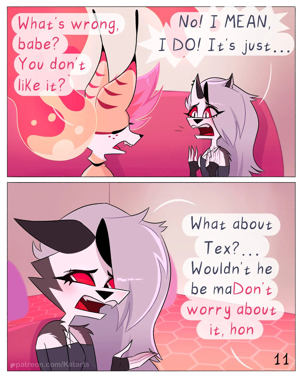 [Kat arts] Honey and Sour Cream (Helluva Boss) [Ongoing] - Page 12