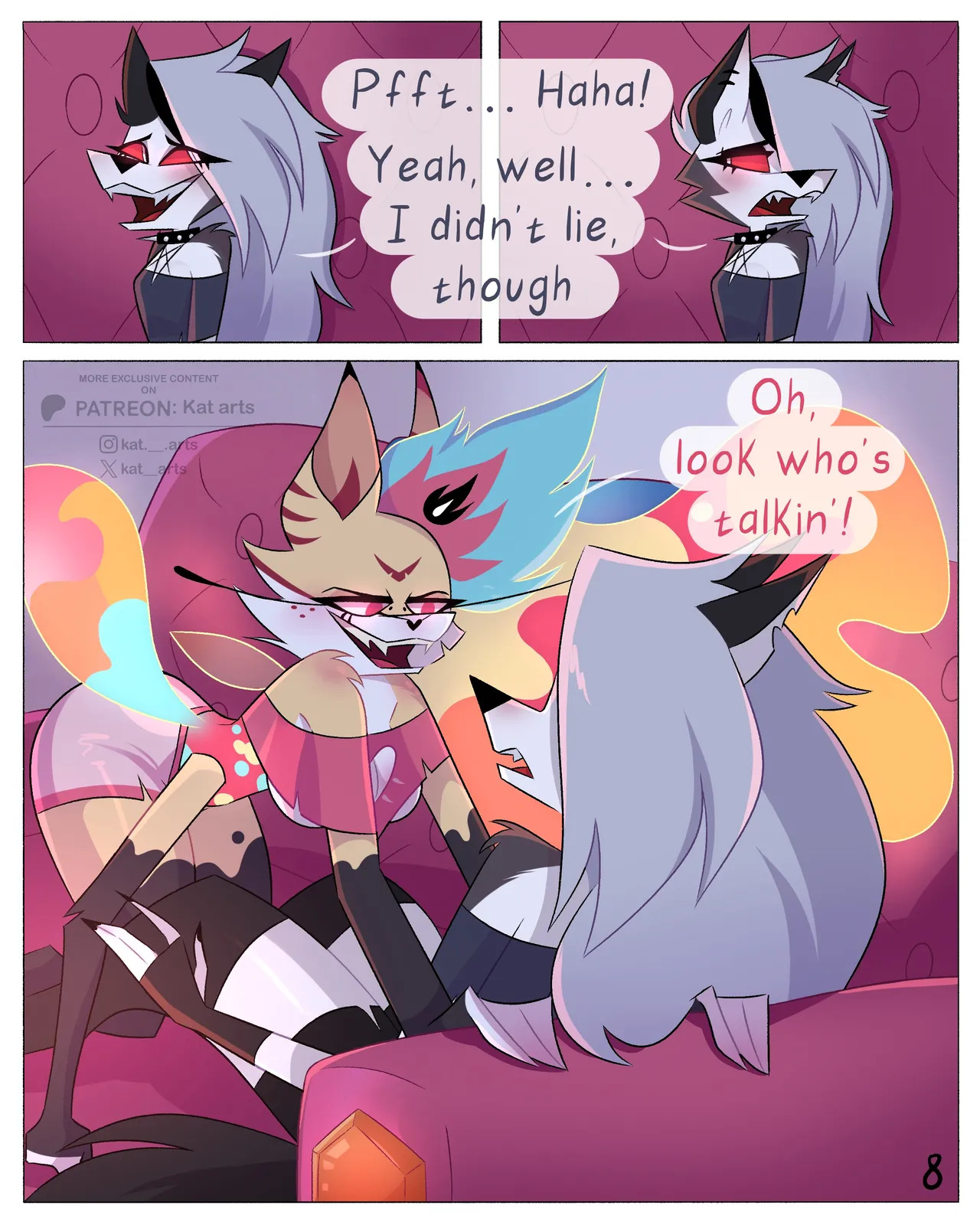 [Kat arts] Honey and Sour Cream (Helluva Boss) [Ongoing] - Page 9