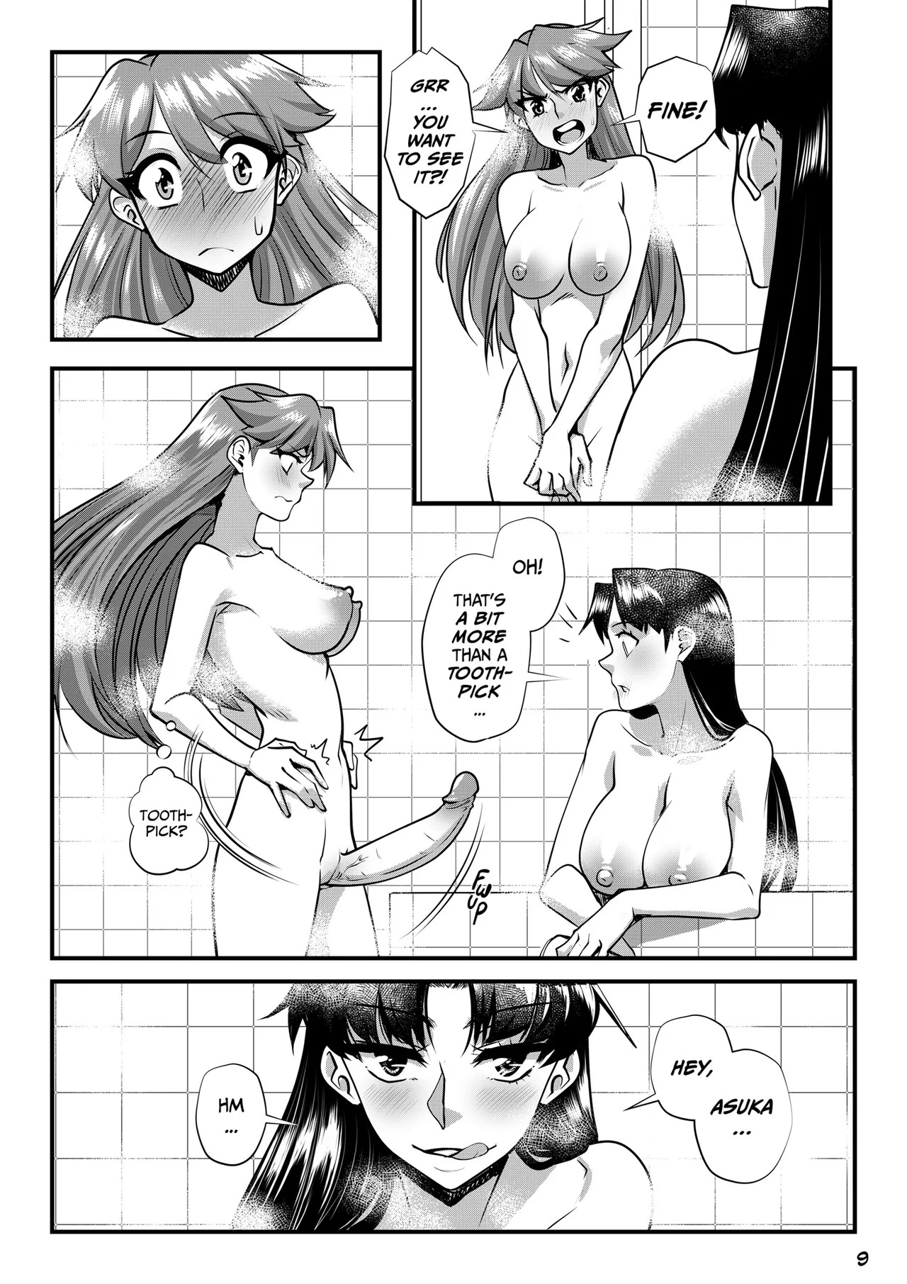 [Baloney Pony] Neon Genital Evangelion: Asuka Strikes!? [Ongoing] - Page 12