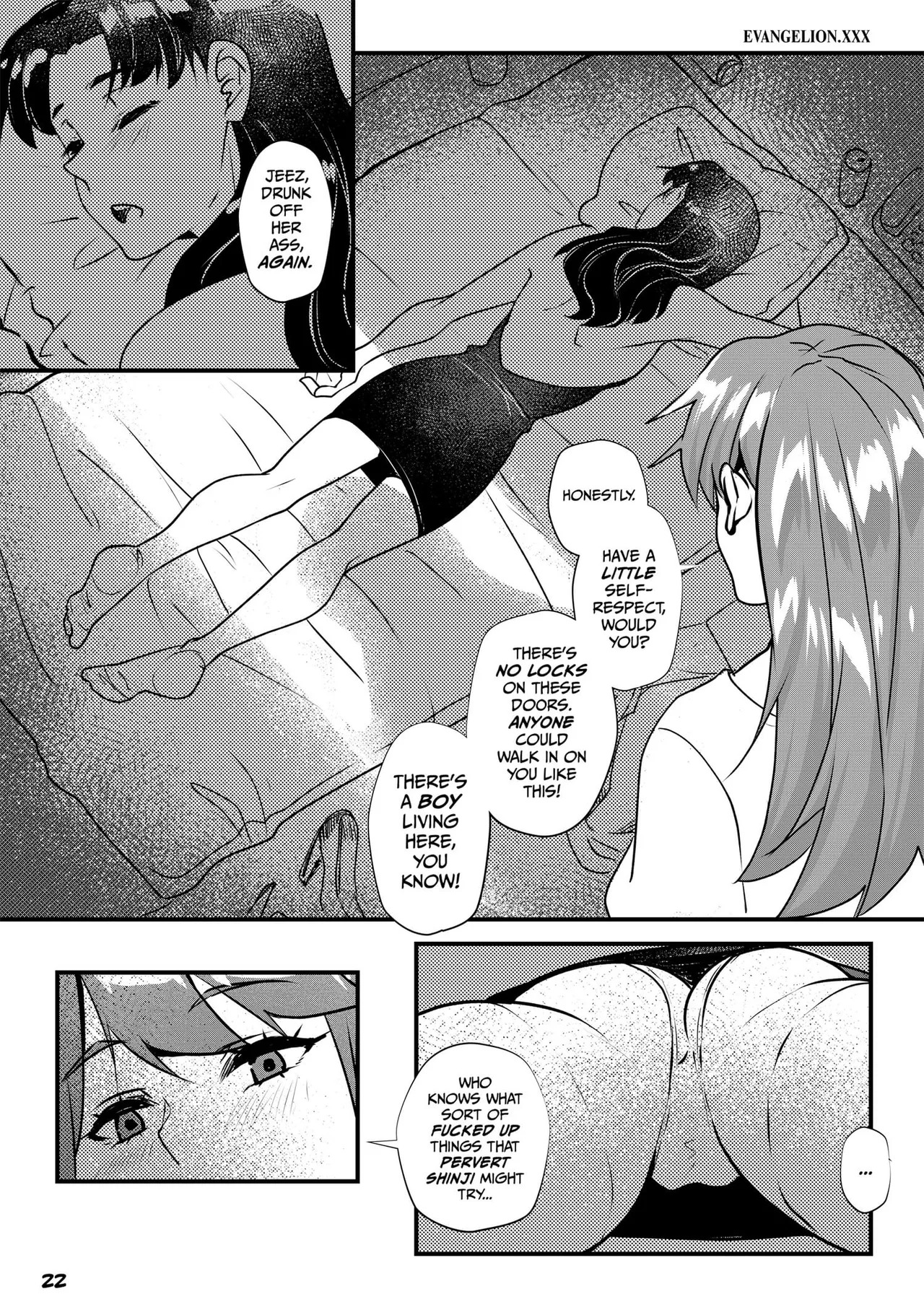 [Baloney Pony] Neon Genital Evangelion: Asuka Strikes!? [Ongoing] - Page 25