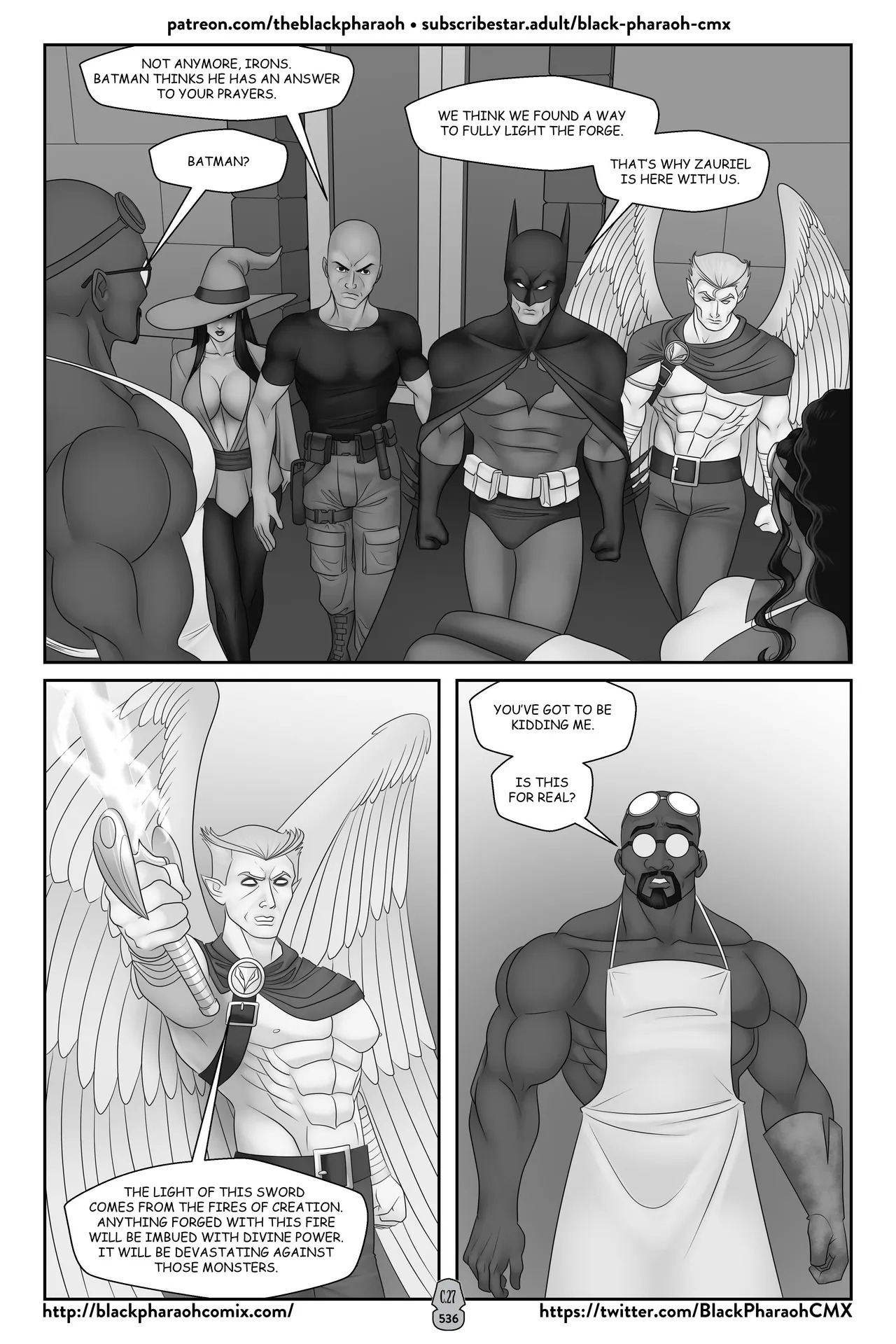 [Black Pharaoh] JL Forsaken Souls hi-res - Page 339