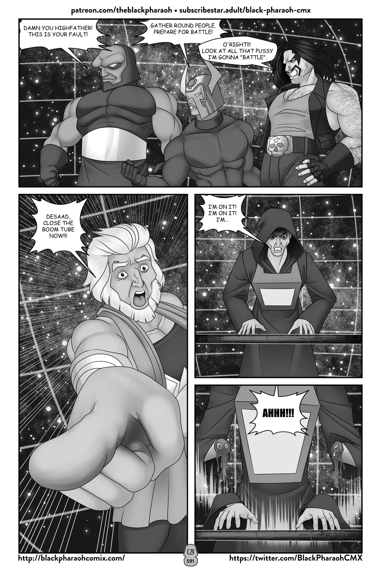[Black Pharaoh] JL Forsaken Souls hi-res - Page 374