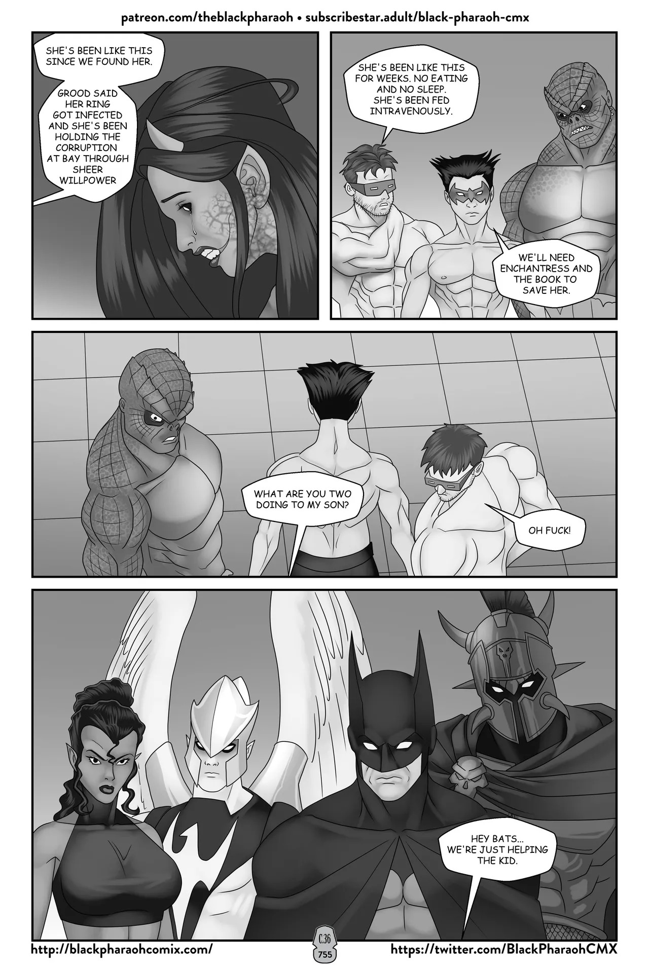 [Black Pharaoh] JL Forsaken Souls hi-res - Page 470