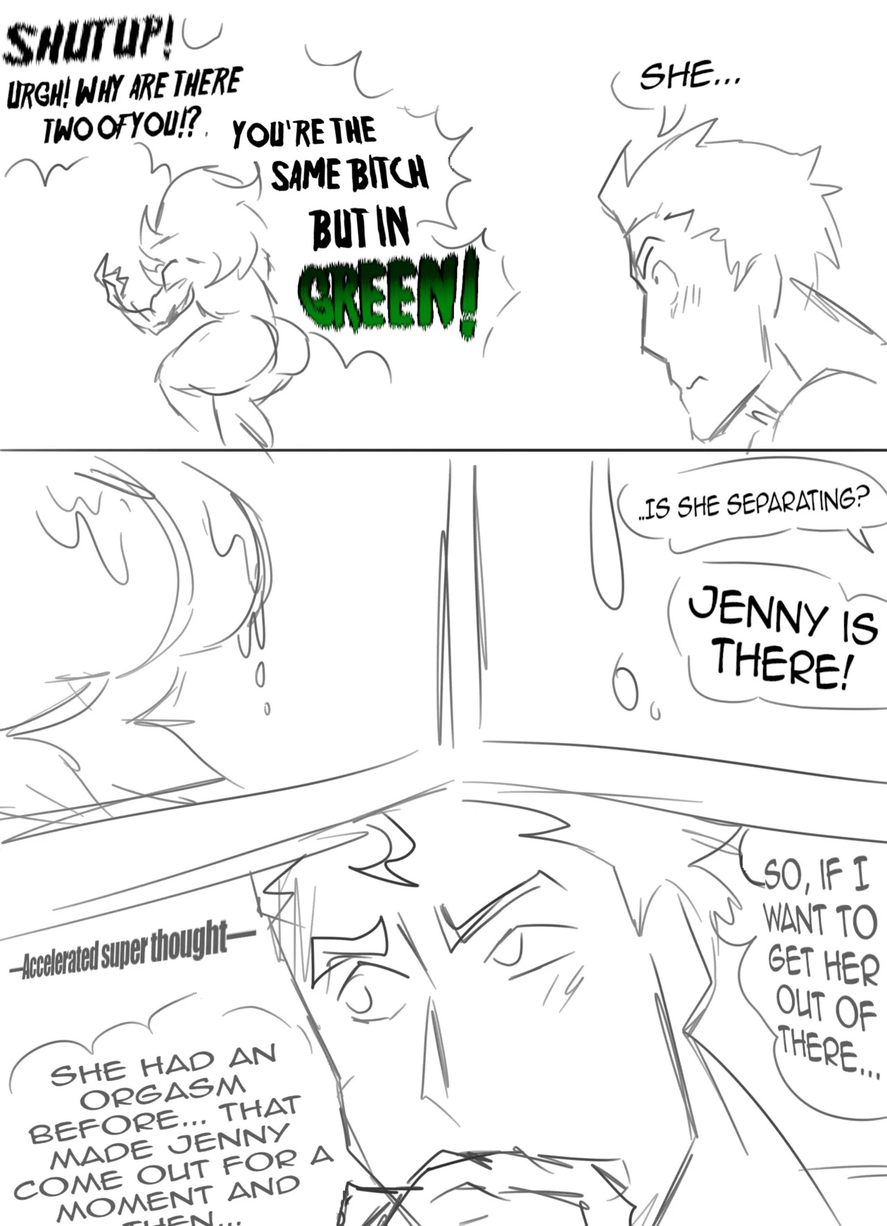 [Tinkybox] Jenny & Clark: My Sexual Adventures with Superman (Superman & Hulk) (HIATUS) (English) - Page 109