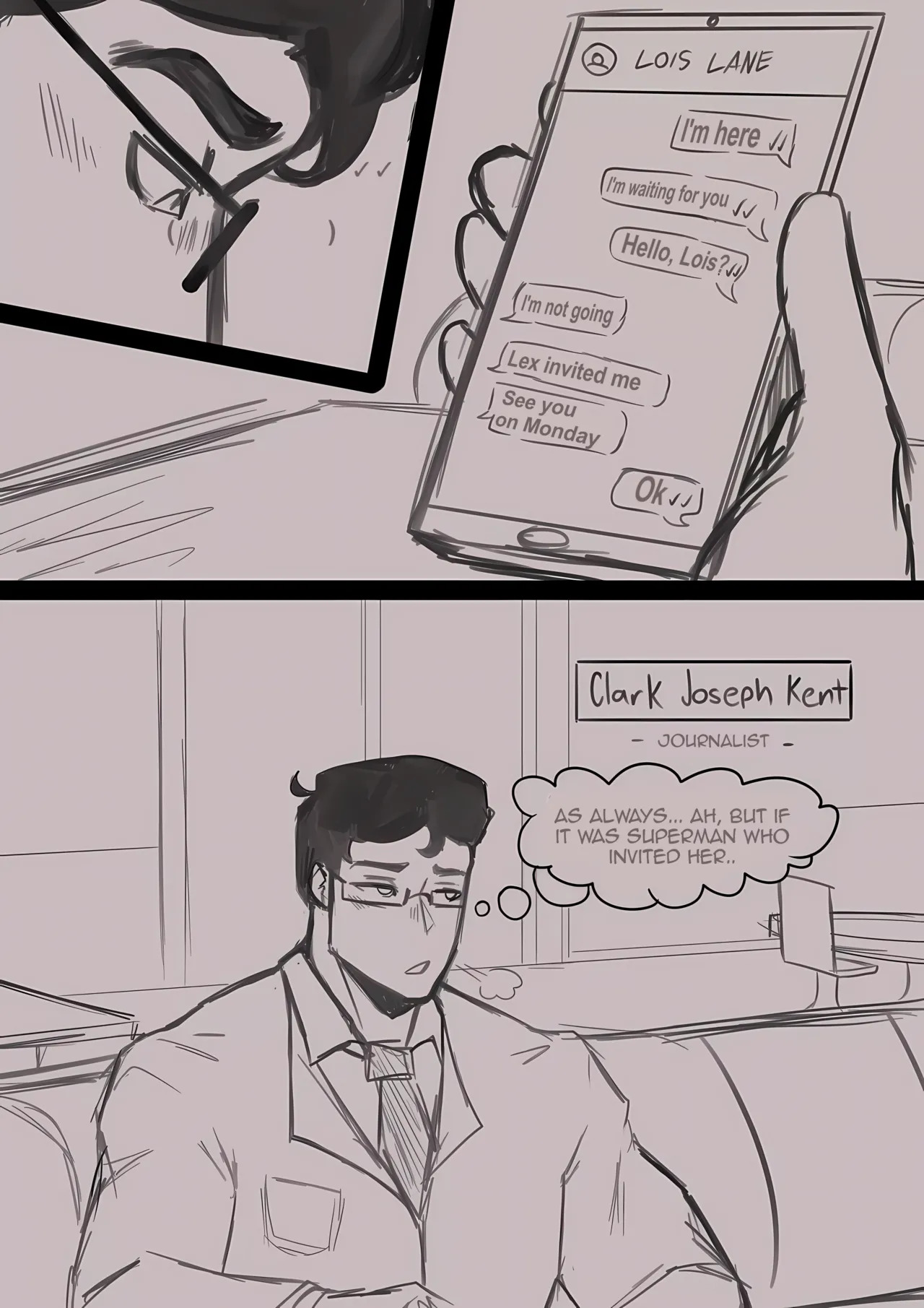 [Tinkybox] Jenny & Clark: My Sexual Adventures with Superman (Superman & Hulk) (HIATUS) (English) - Page 114