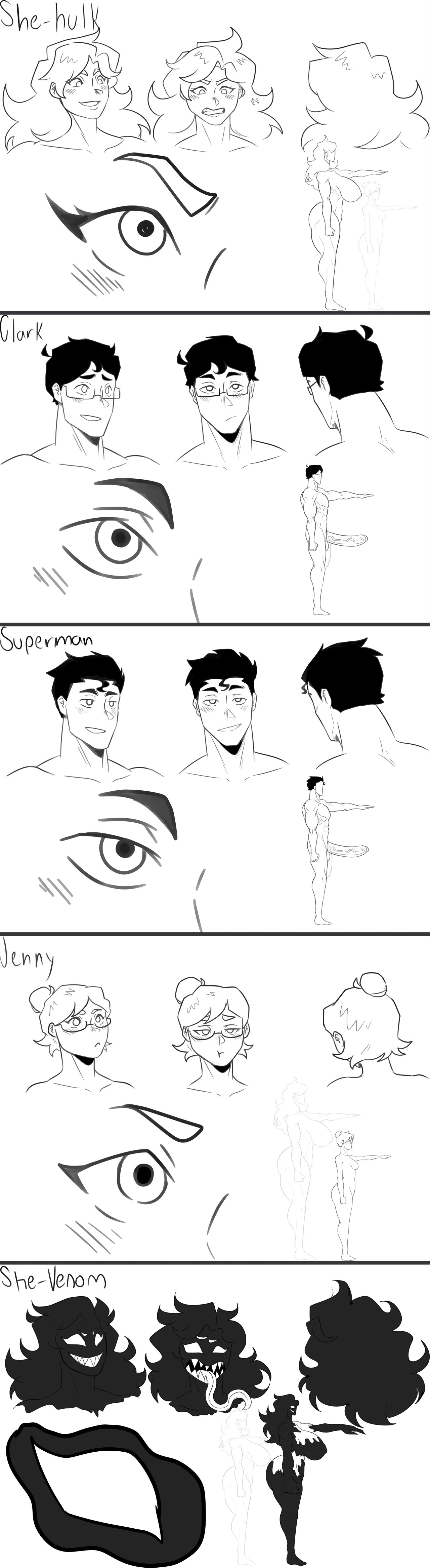 [Tinkybox] Jenny & Clark: My Sexual Adventures with Superman (Superman & Hulk) (HIATUS) (English) - Page 118