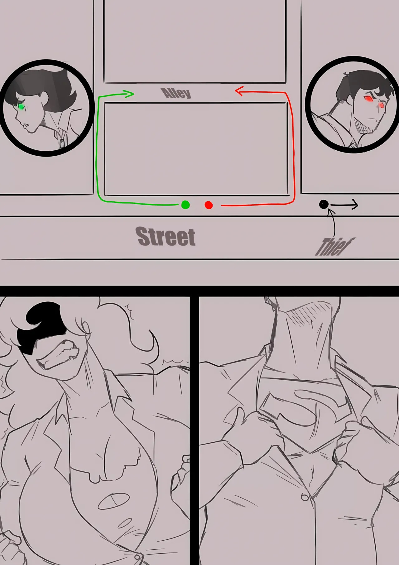 [Tinkybox] Jenny & Clark: My Sexual Adventures with Superman (Superman & Hulk) (HIATUS) (English) - Page 12