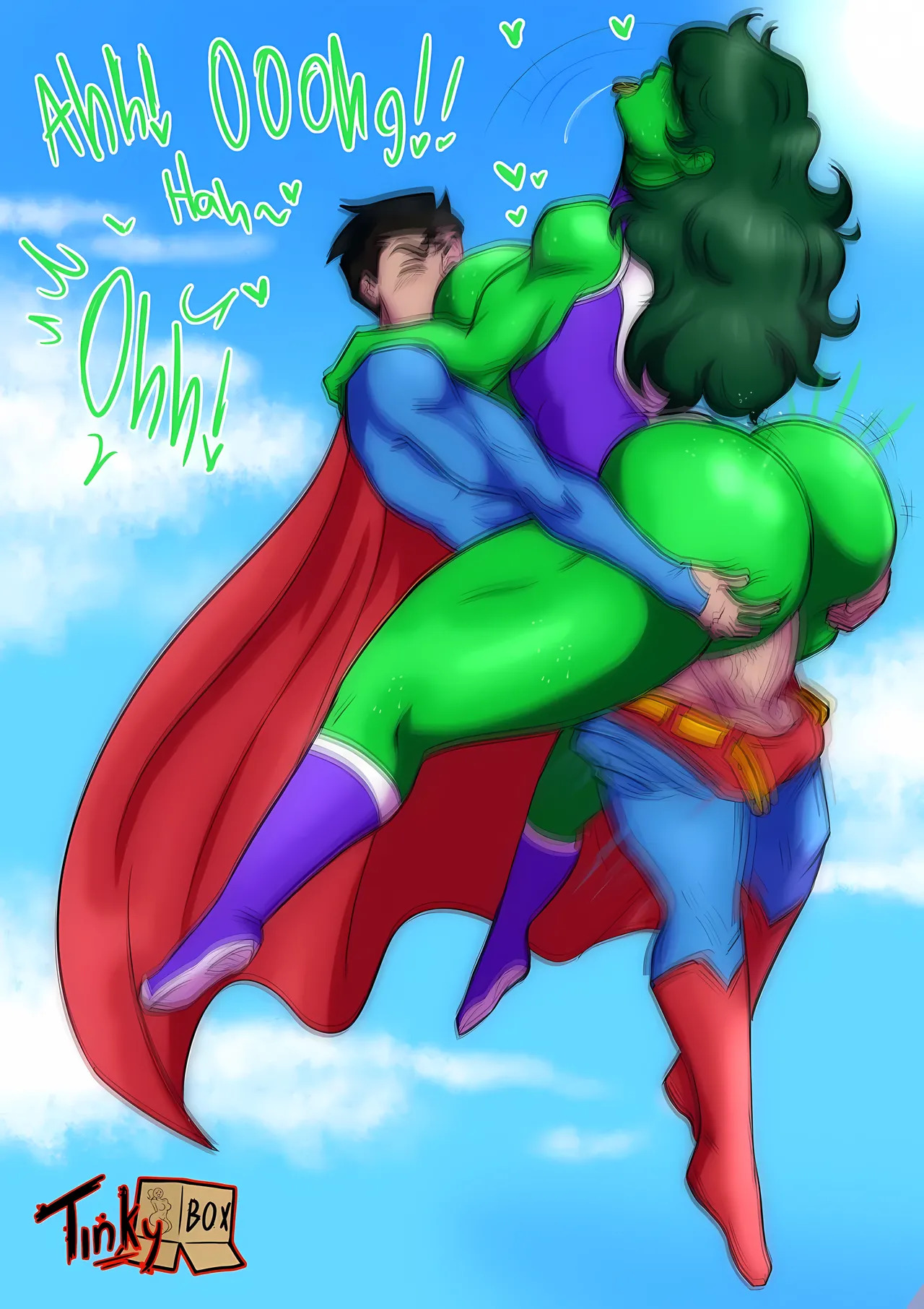 [Tinkybox] Jenny & Clark: My Sexual Adventures with Superman (Superman & Hulk) (HIATUS) (English) - Page 120
