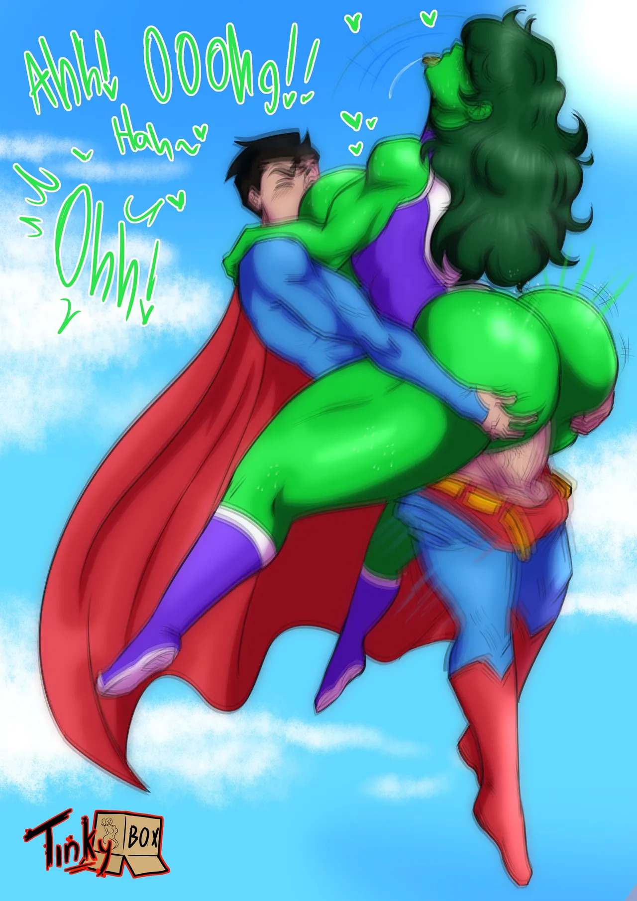 [Tinkybox] Jenny & Clark: My Sexual Adventures with Superman (Superman & Hulk) (HIATUS) (English) - Page 121