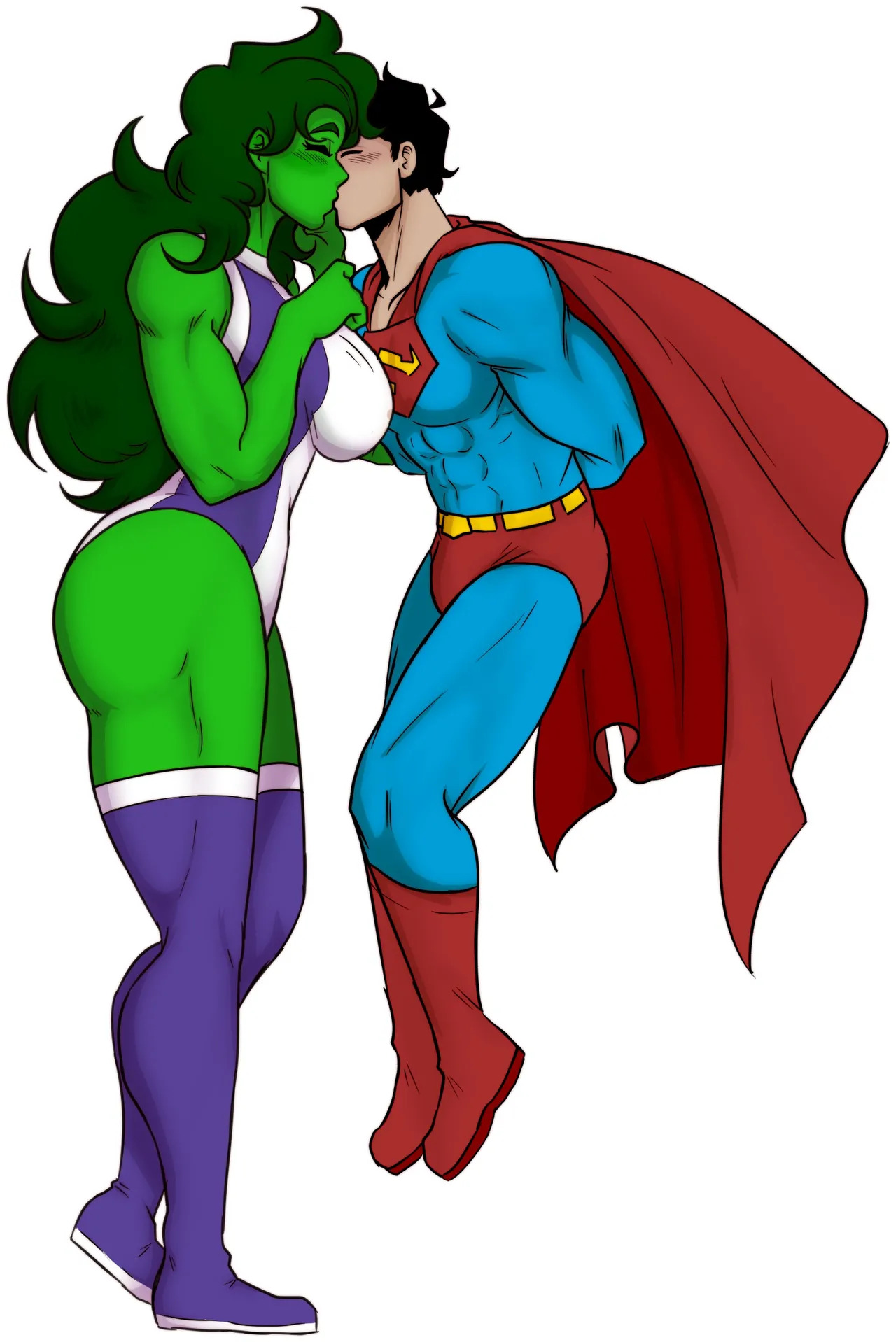 [Tinkybox] Jenny & Clark: My Sexual Adventures with Superman (Superman & Hulk) (HIATUS) (English) - Page 134