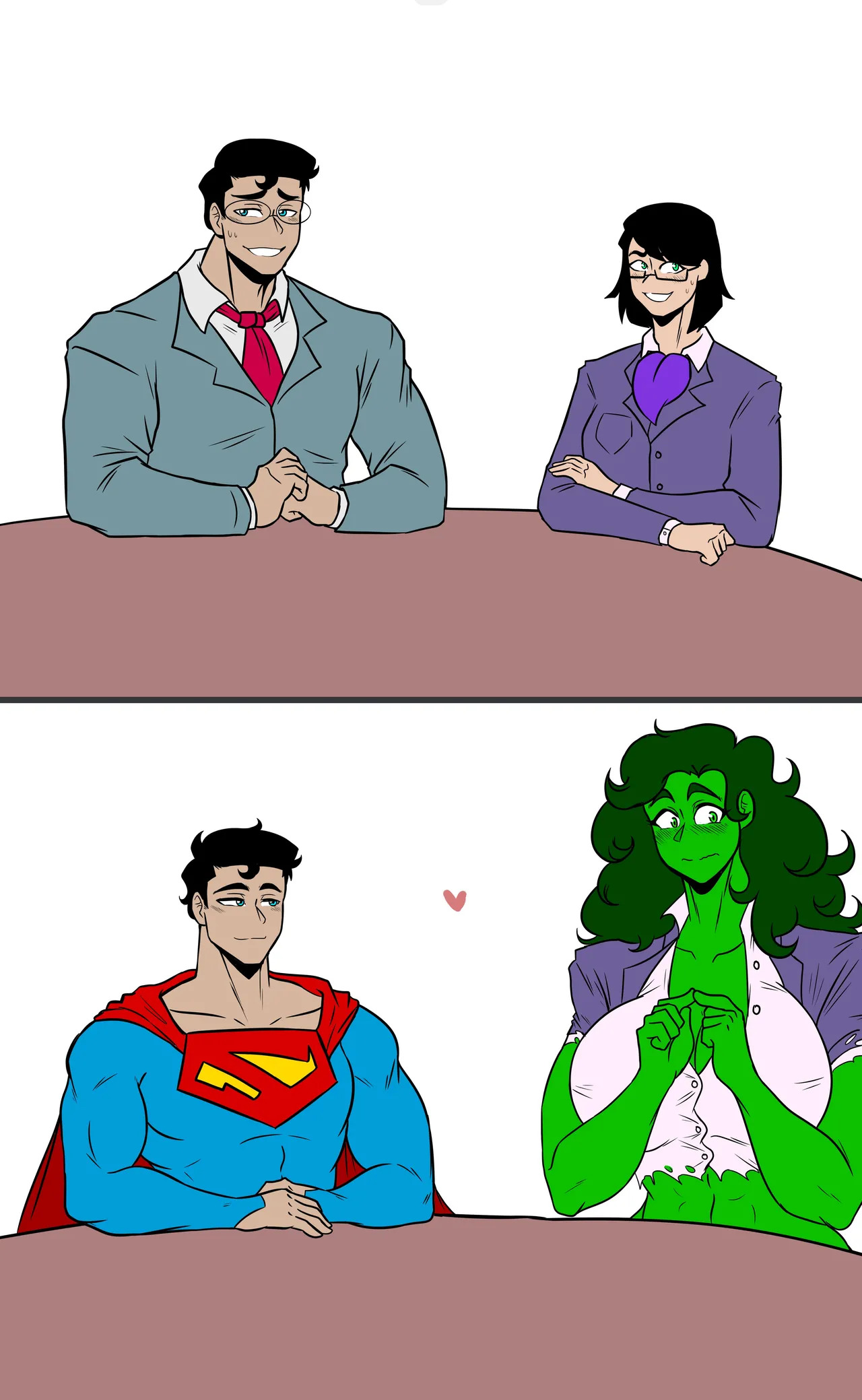 [Tinkybox] Jenny & Clark: My Sexual Adventures with Superman (Superman & Hulk) (HIATUS) (English) - Page 135