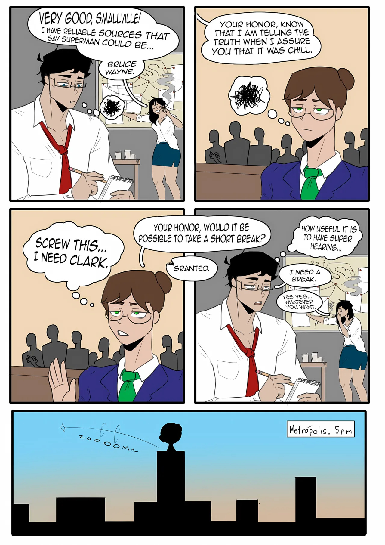 [Tinkybox] Jenny & Clark: My Sexual Adventures with Superman (Superman & Hulk) (HIATUS) (English) - Page 49