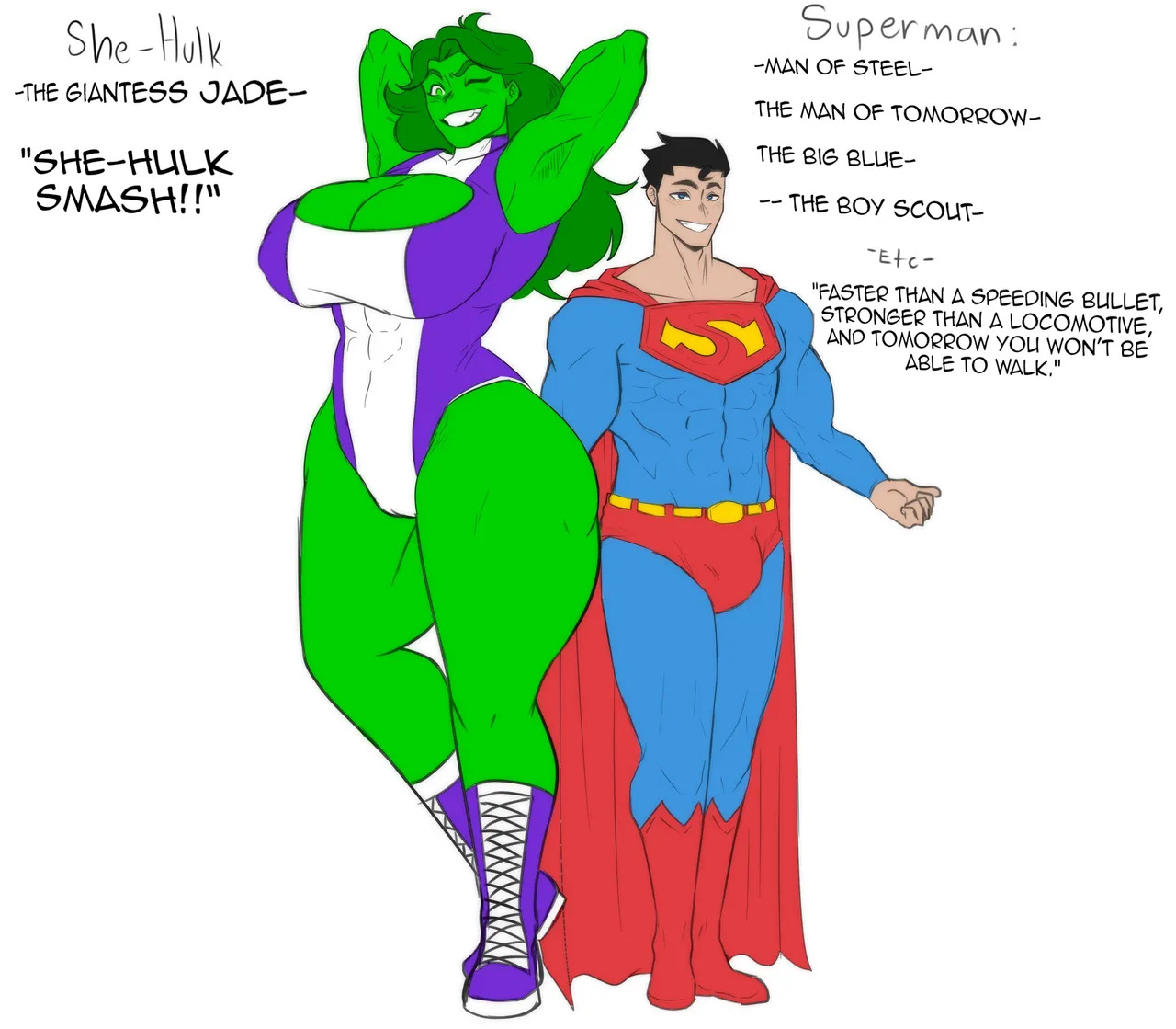 [Tinkybox] Jenny & Clark: My Sexual Adventures with Superman (Superman & Hulk) (HIATUS) (English) - Page 54