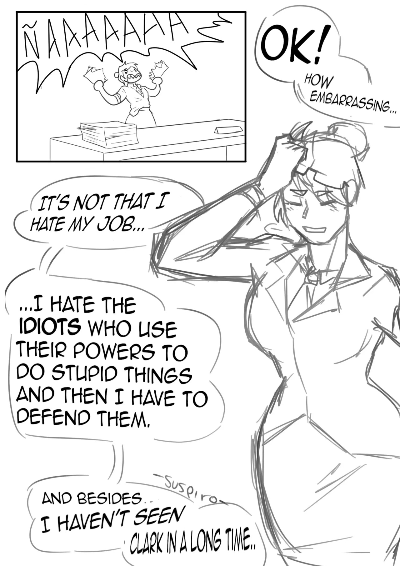 [Tinkybox] Jenny & Clark: My Sexual Adventures with Superman (Superman & Hulk) (HIATUS) (English) - Page 57