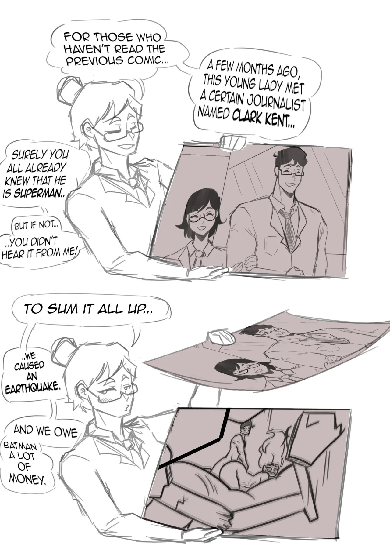 [Tinkybox] Jenny & Clark: My Sexual Adventures with Superman (Superman & Hulk) (HIATUS) (English) - Page 58