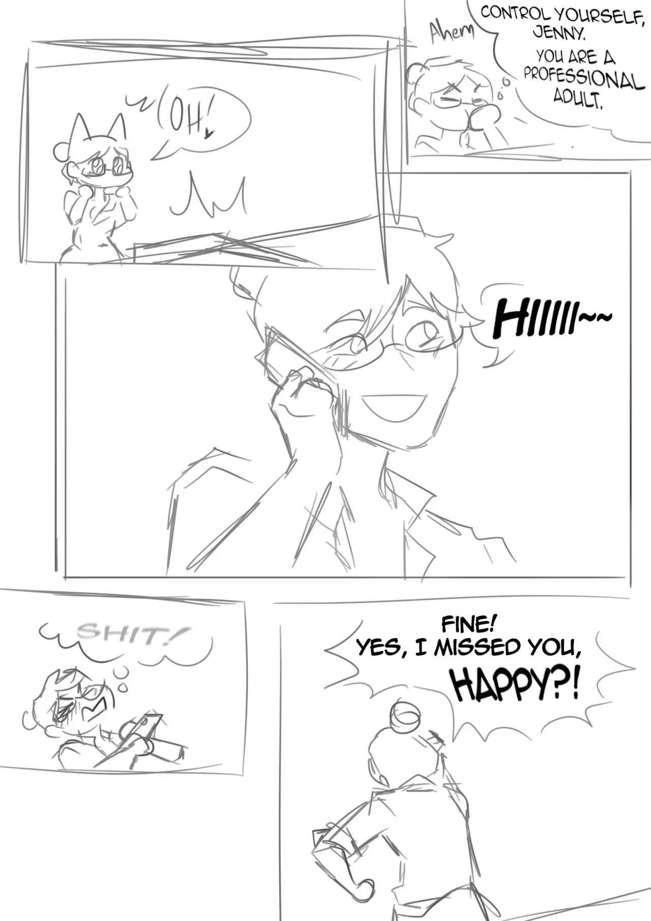 [Tinkybox] Jenny & Clark: My Sexual Adventures with Superman (Superman & Hulk) (HIATUS) (English) - Page 61
