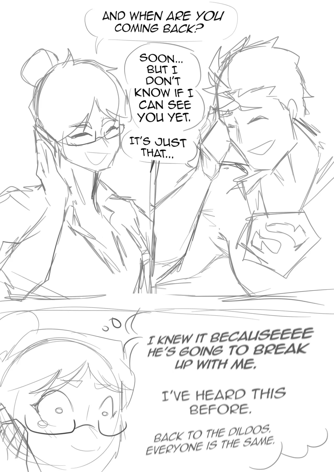 [Tinkybox] Jenny & Clark: My Sexual Adventures with Superman (Superman & Hulk) (HIATUS) (English) - Page 63
