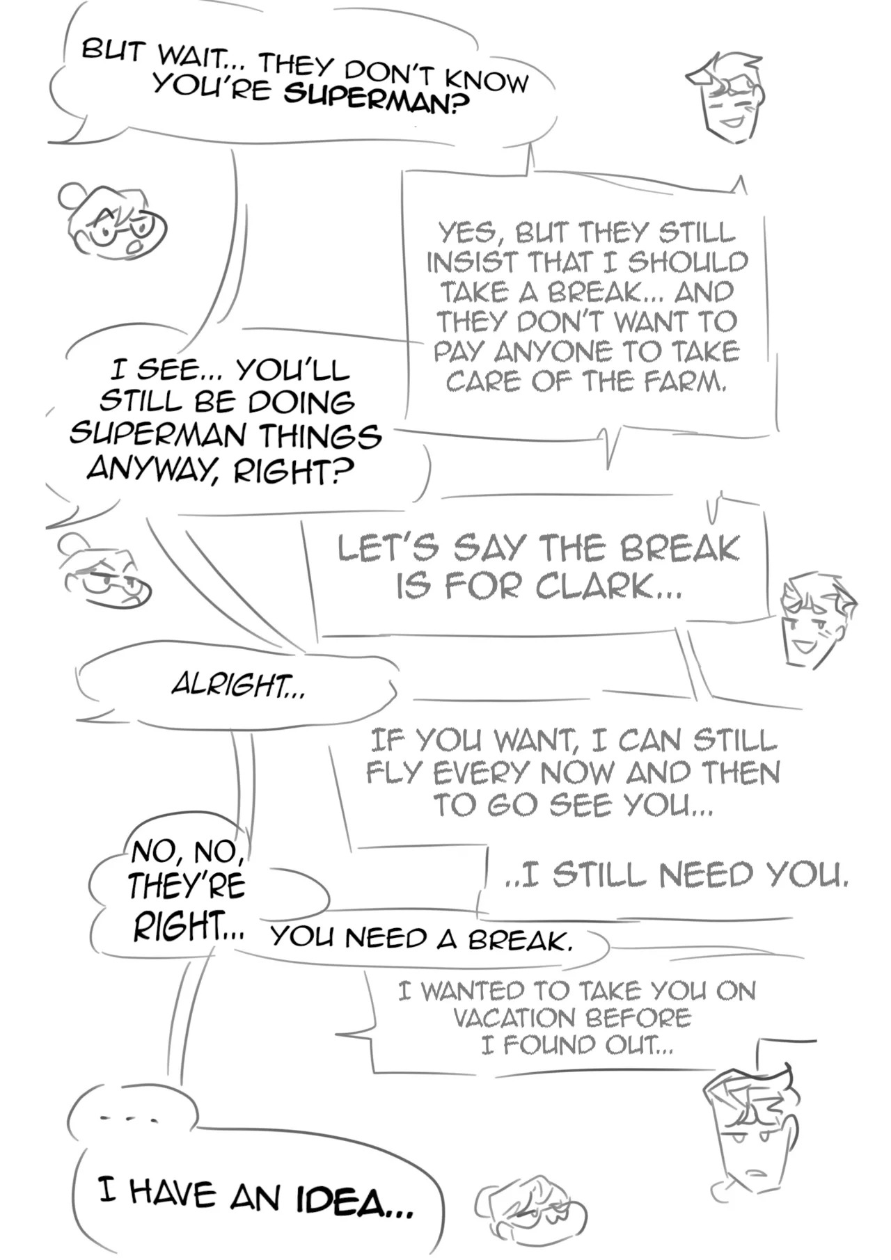 [Tinkybox] Jenny & Clark: My Sexual Adventures with Superman (Superman & Hulk) (HIATUS) (English) - Page 65
