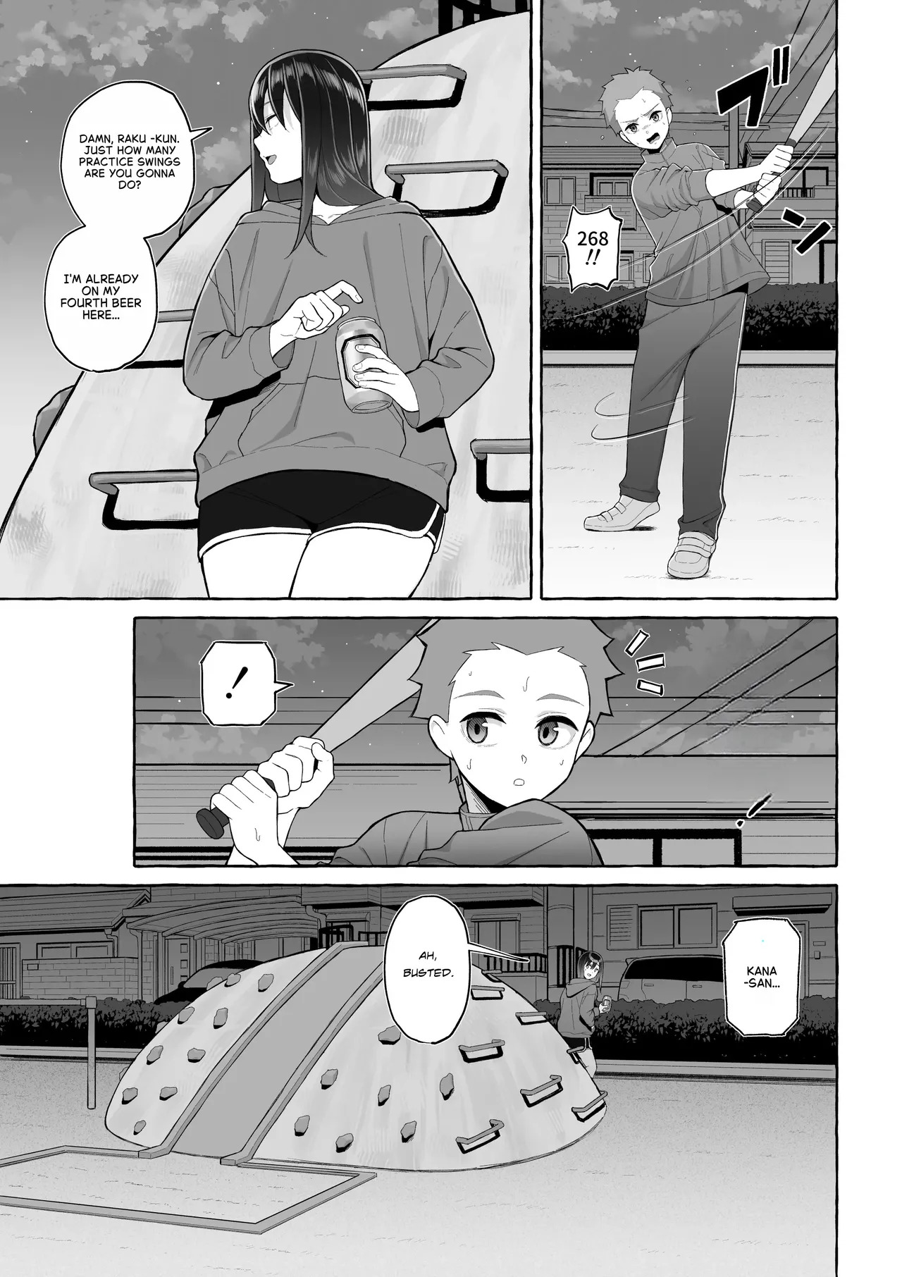 [Toshiue Onee-san Tengoku (Gyouza Teishoku)] Yopparai Nee-chan no Jinsei o Irodoru Ketsui Hyoumei [English] - Page 16