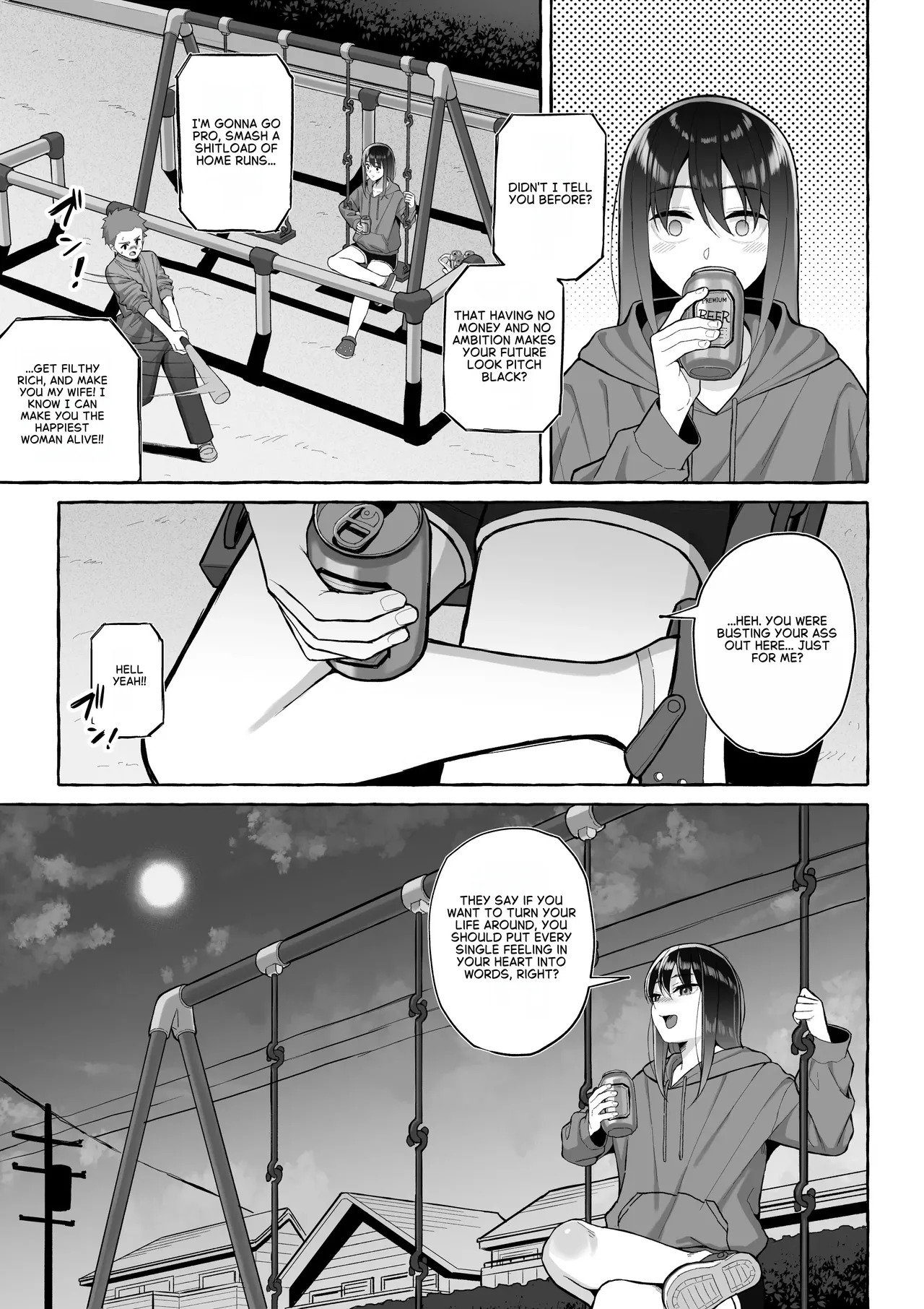 [Toshiue Onee-san Tengoku (Gyouza Teishoku)] Yopparai Nee-chan no Jinsei o Irodoru Ketsui Hyoumei [English] - Page 18