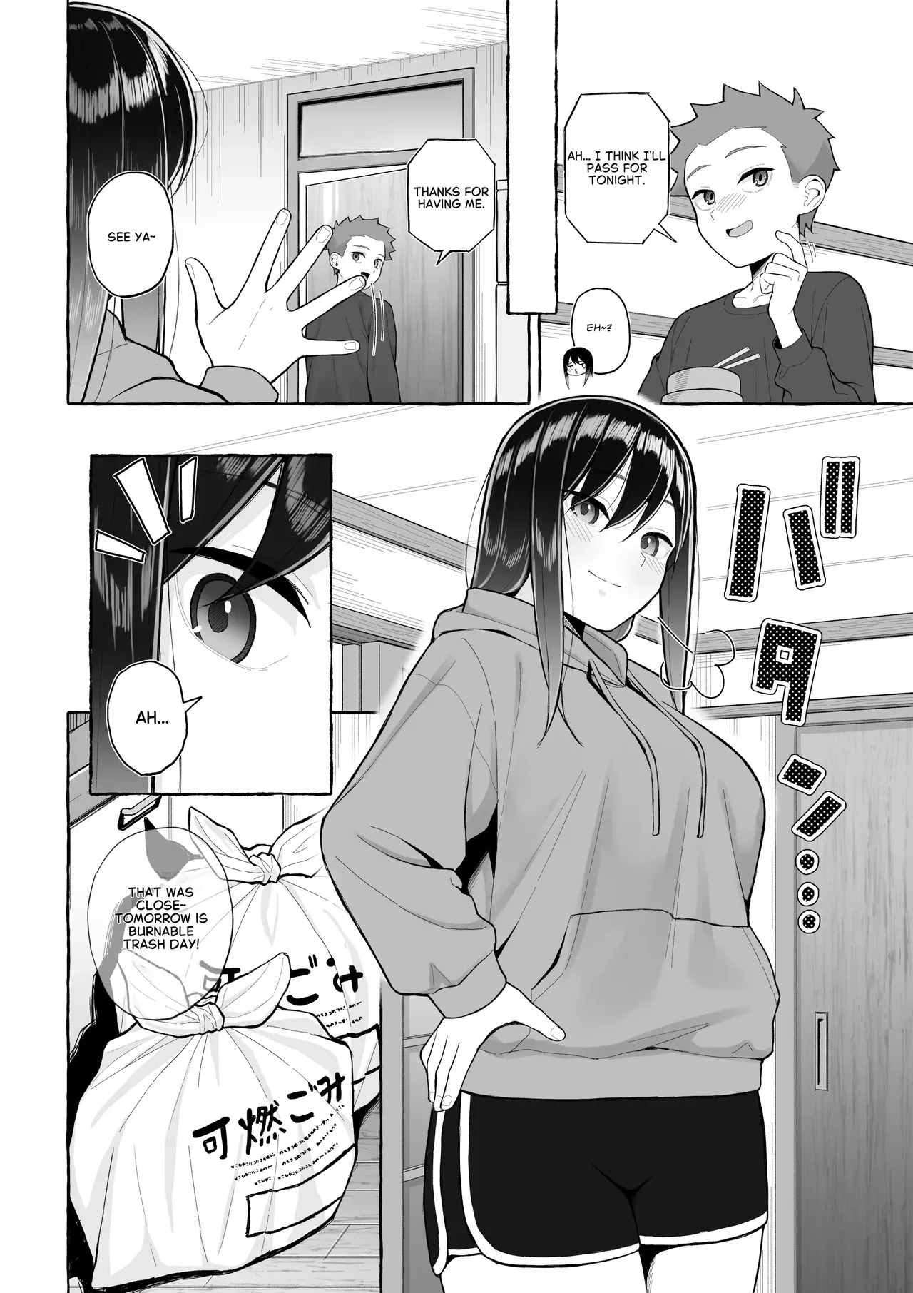 [Toshiue Onee-san Tengoku (Gyouza Teishoku)] Yopparai Nee-chan no Jinsei o Irodoru Ketsui Hyoumei [English] - Page 7