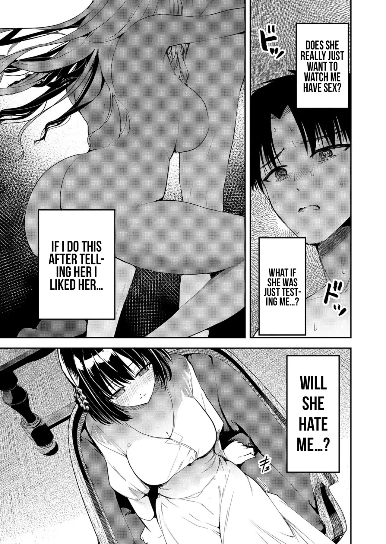 [EN] Kimi no Mae de Kimi Igai wo Daku | Having Sex with Someone Else in Front of You 03 - Page 12