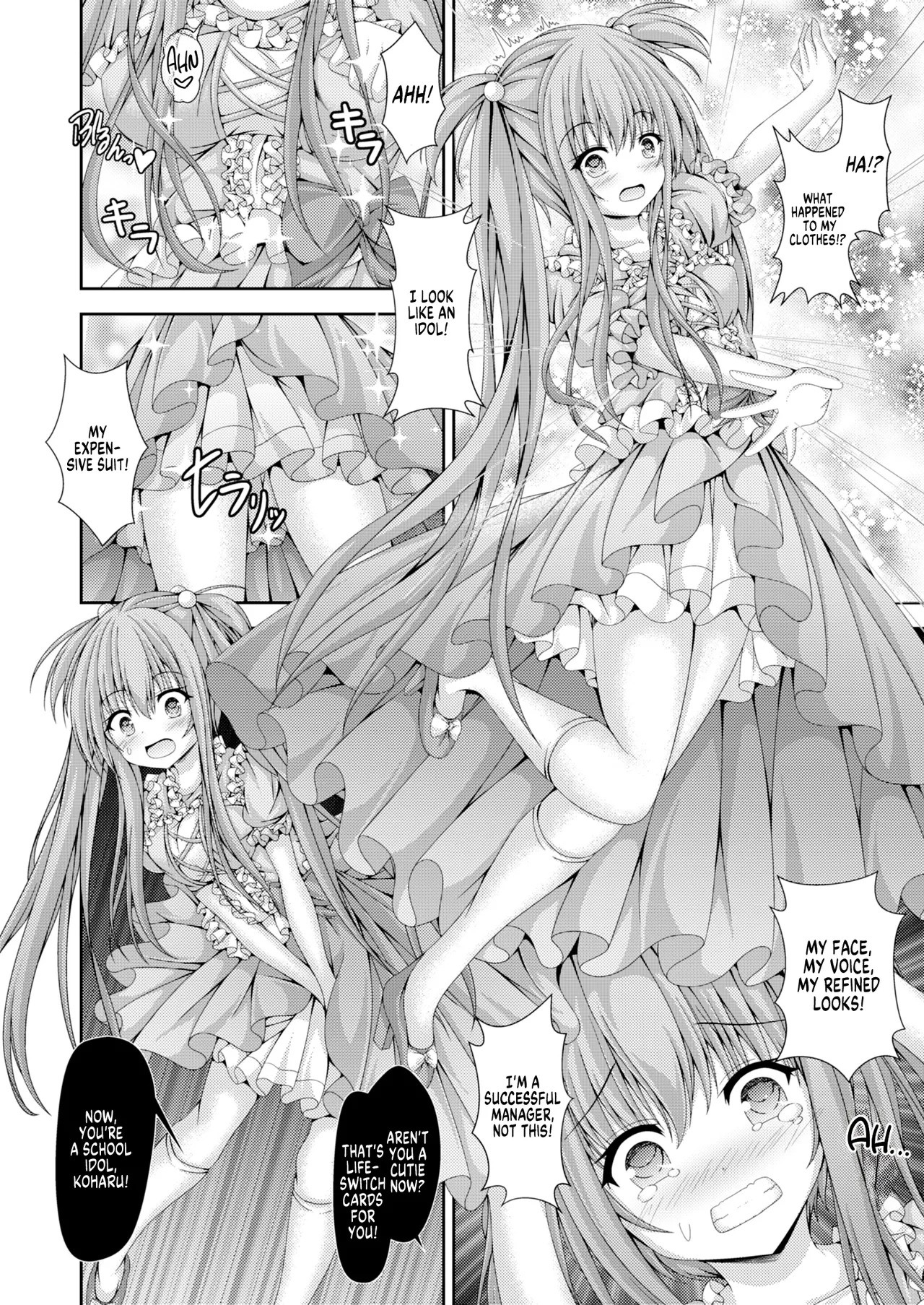 [Happy Present (Kouduki Miyabi)] Jinsei Tenkan Card ~Kyou kara Anata wa Onnanoko~ | Life-Switching Card game ~You're a Girl Now~ [English] [GTF] [Digital] - Page 5
