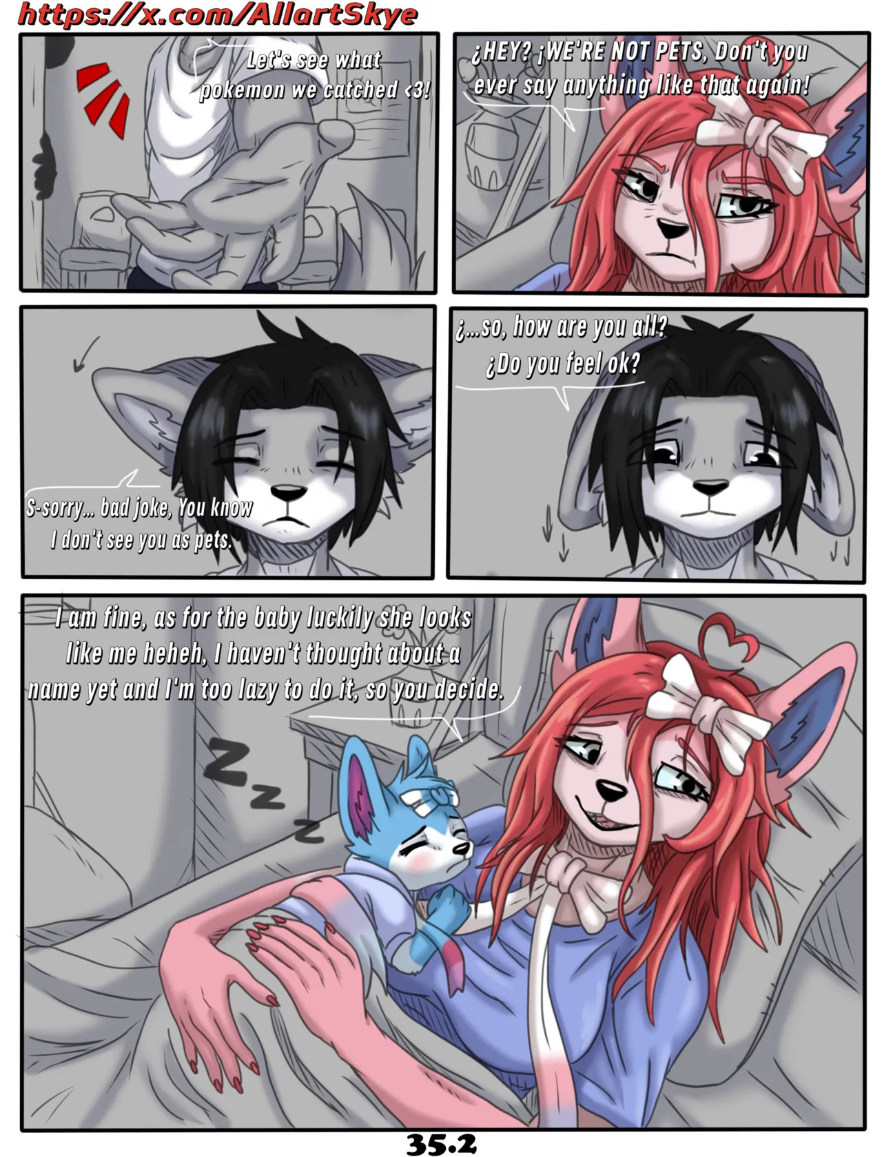 first home(skyethefurry) - Page 41