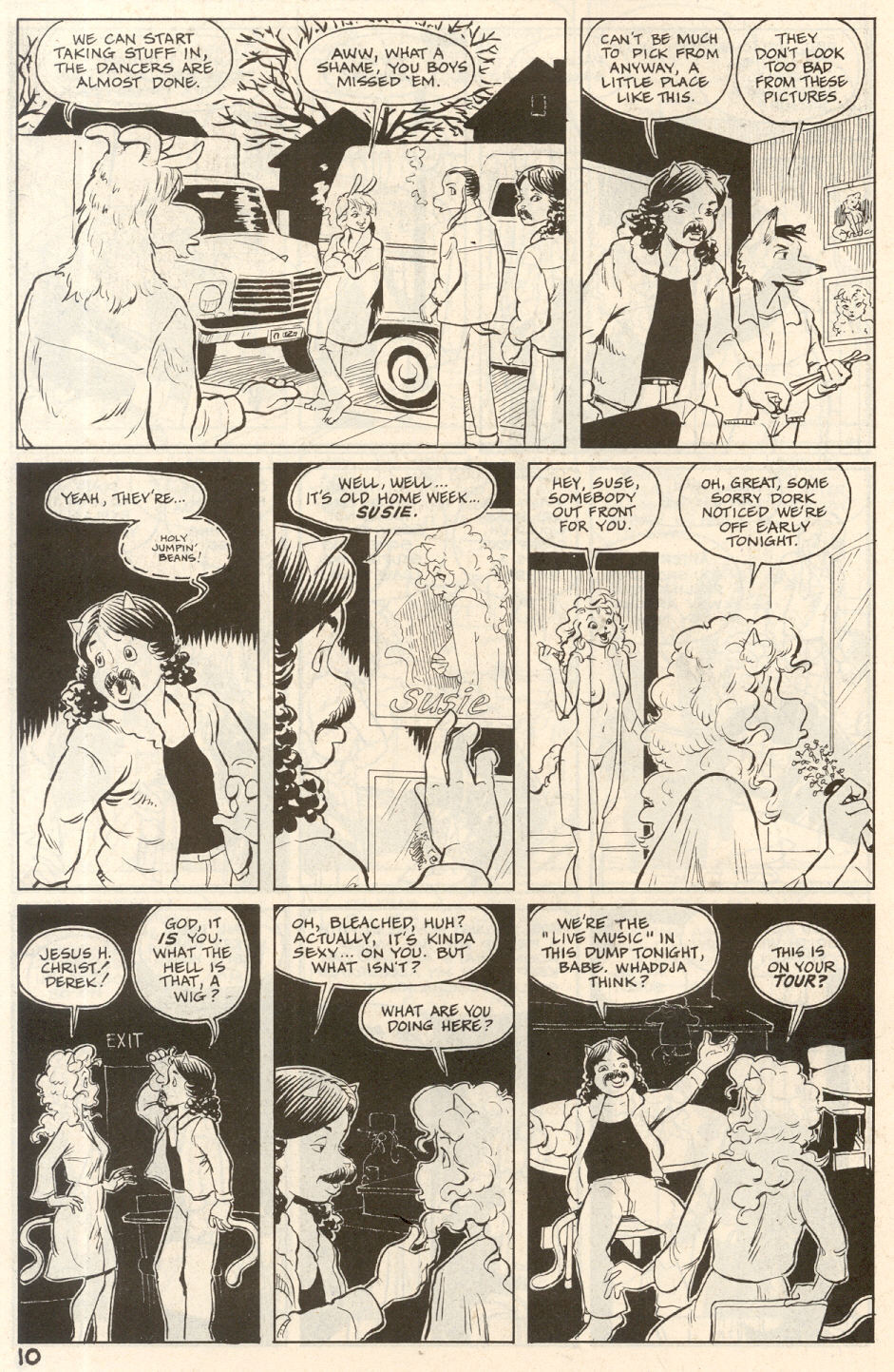 Omaha #19 [Reed Waller & Kate Worley] - Page 12