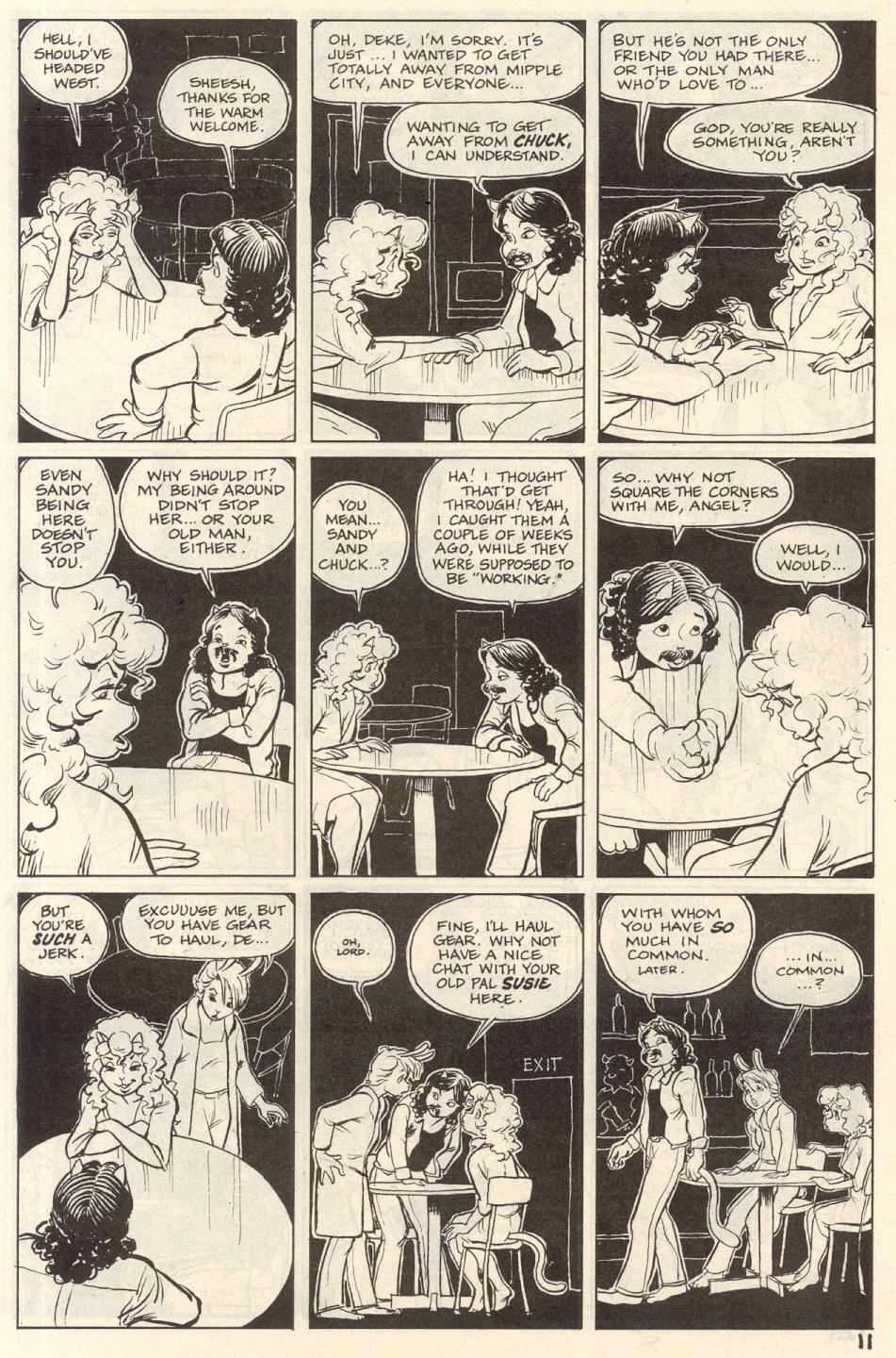 Omaha #19 [Reed Waller & Kate Worley] - Page 13
