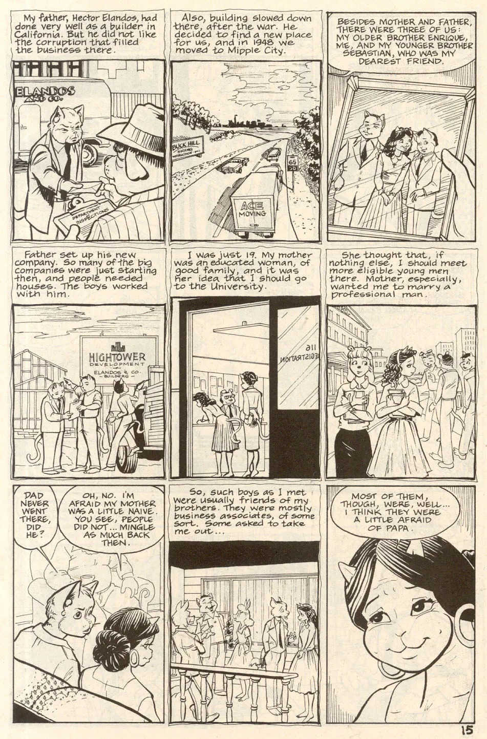 Omaha #19 [Reed Waller & Kate Worley] - Page 17