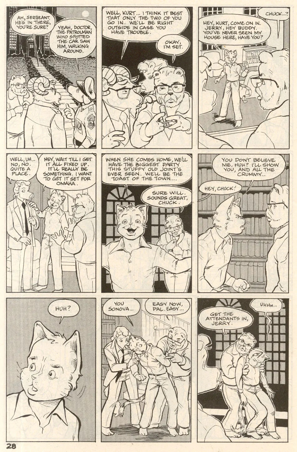Omaha #19 [Reed Waller & Kate Worley] - Page 30