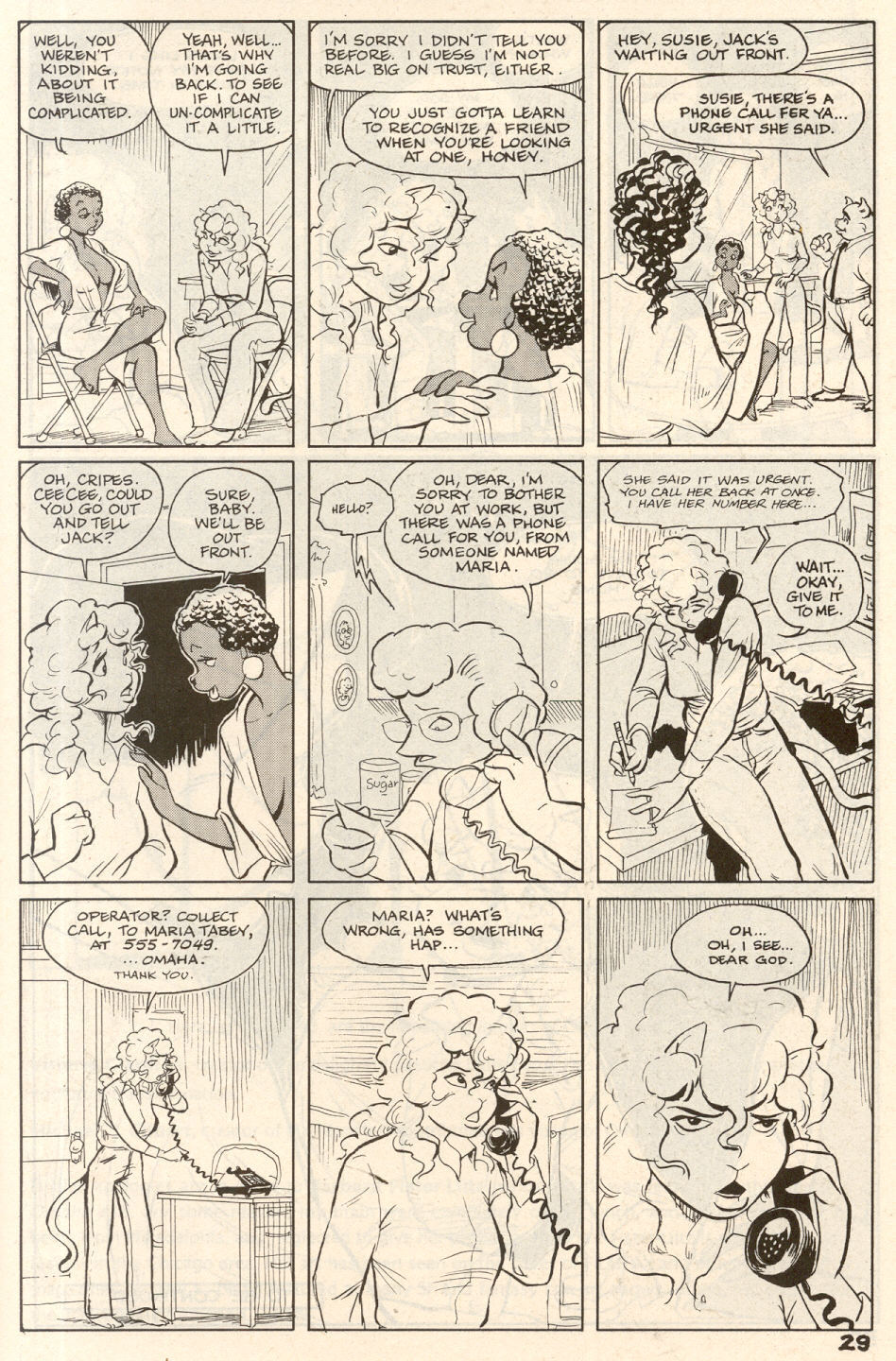 Omaha #19 [Reed Waller & Kate Worley] - Page 31