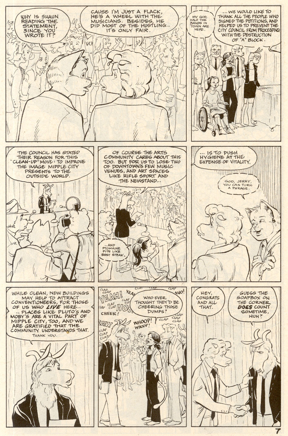Omaha #19 [Reed Waller & Kate Worley] - Page 9