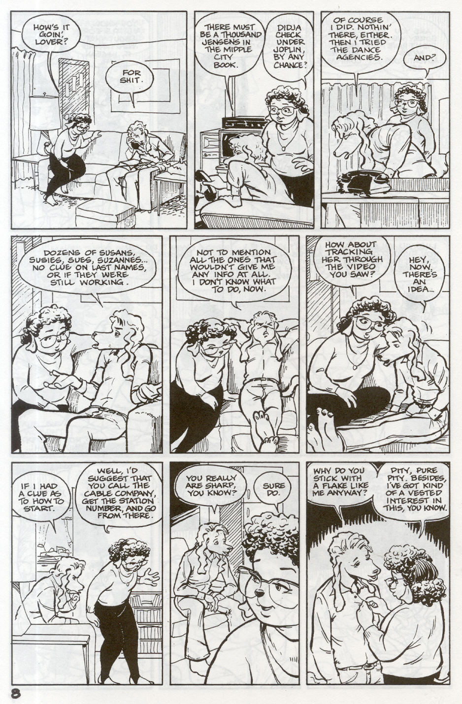 Omaha #20 [Reed Waller & Kate Worley] - Page 10