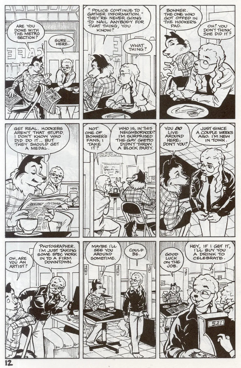 Omaha #20 [Reed Waller & Kate Worley] - Page 14