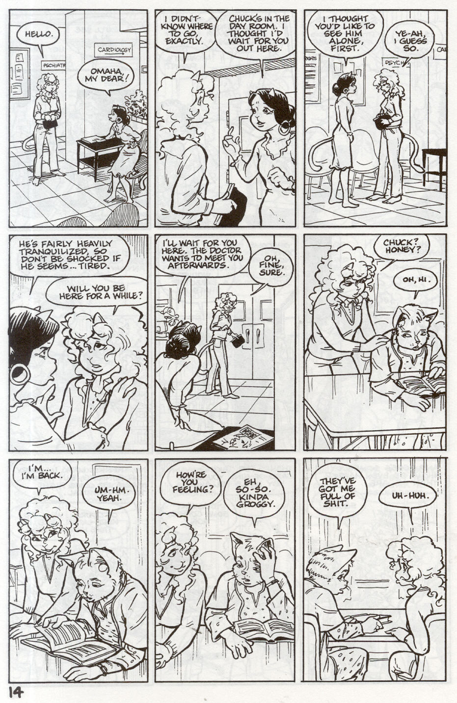 Omaha #20 [Reed Waller & Kate Worley] - Page 16