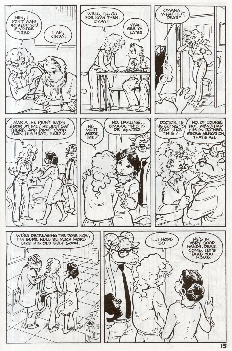 Omaha #20 [Reed Waller & Kate Worley] - Page 17
