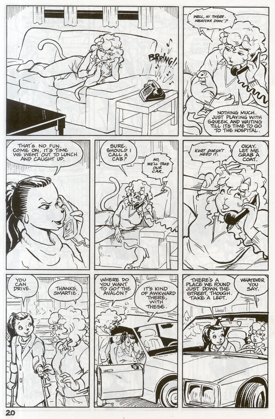 Omaha #20 [Reed Waller & Kate Worley] - Page 22