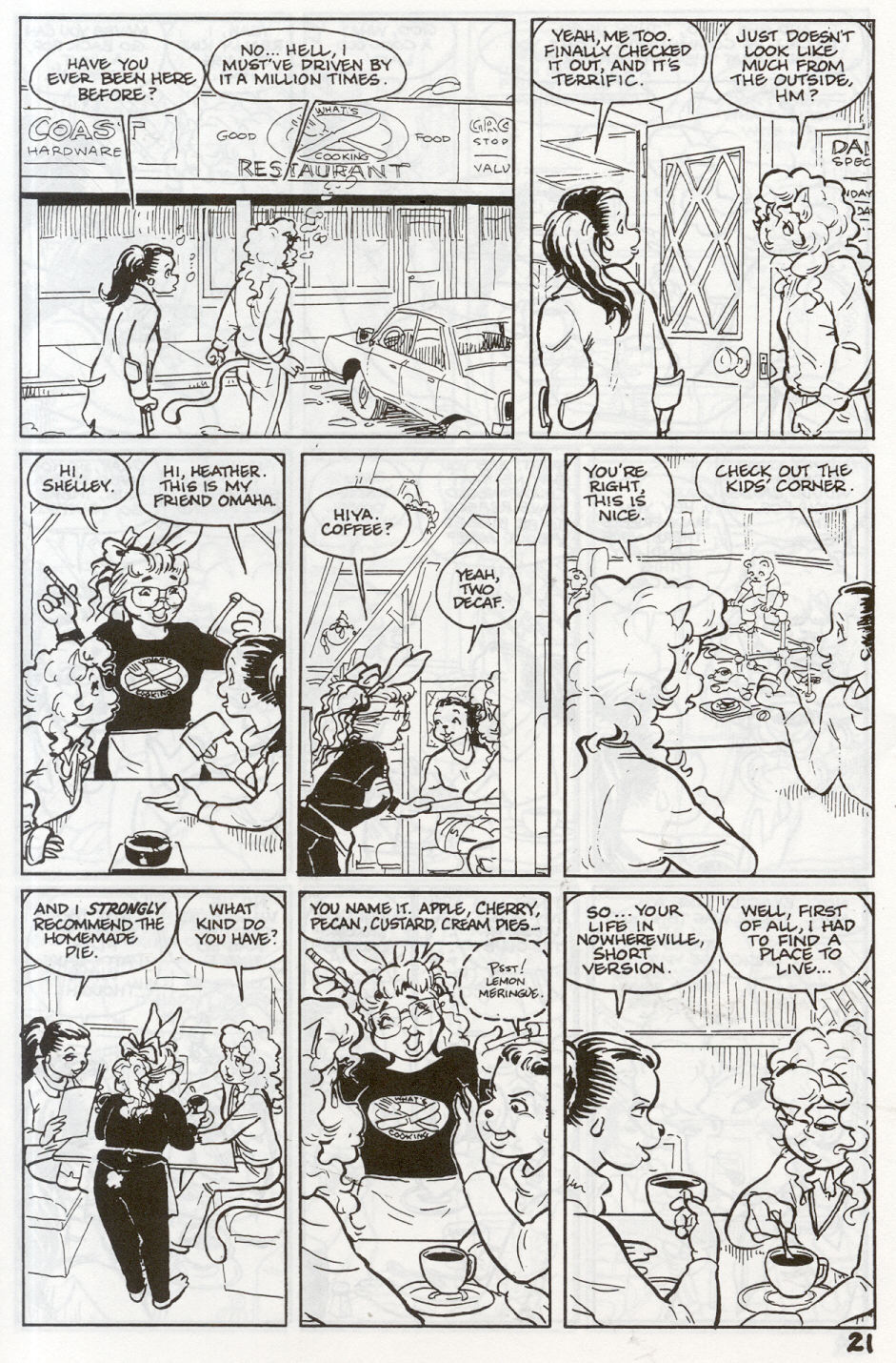 Omaha #20 [Reed Waller & Kate Worley] - Page 23