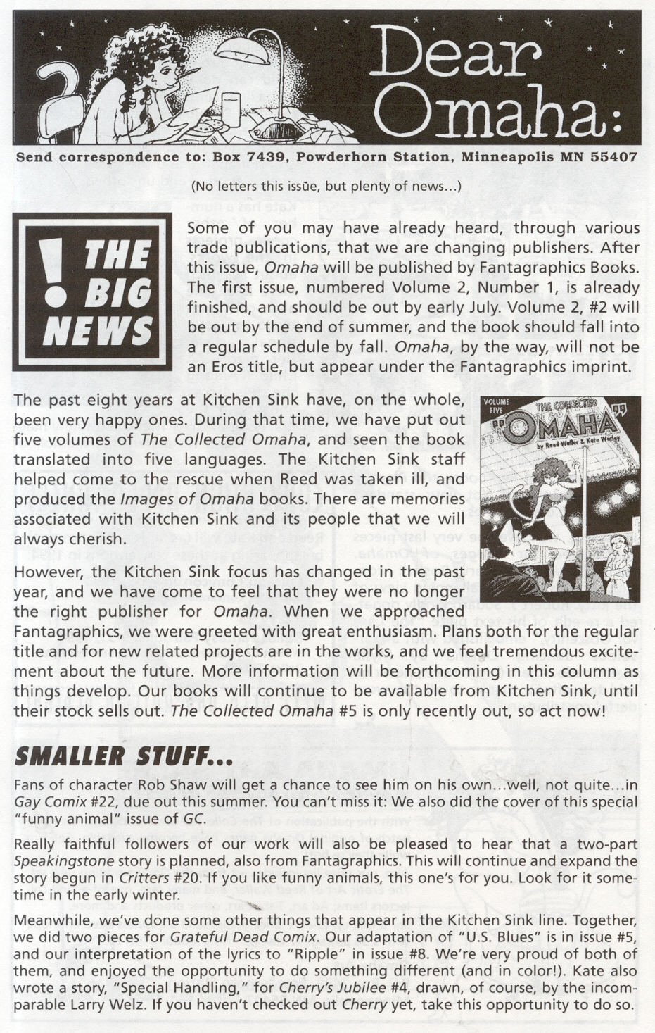 Omaha #20 [Reed Waller & Kate Worley] - Page 31