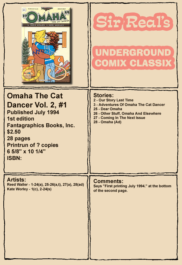 Omaha Fantagraphics #1 [Reed Waller & Kate Worley] - Page 29