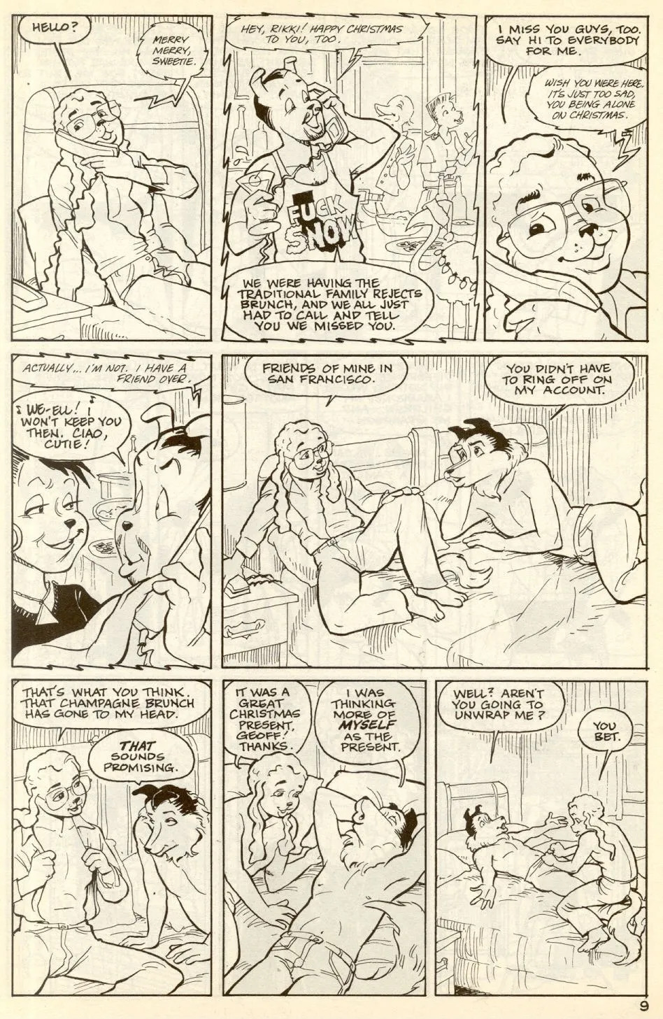 Onaha Fantagraphics #2 [Reed Waller & Kate Worley] - Page 11