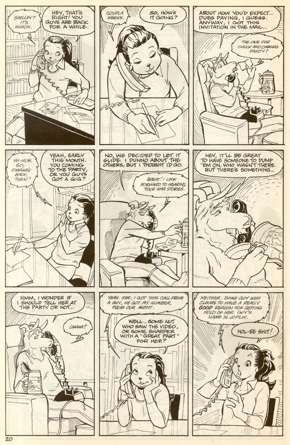 Onaha Fantagraphics #2 [Reed Waller & Kate Worley] - Page 22