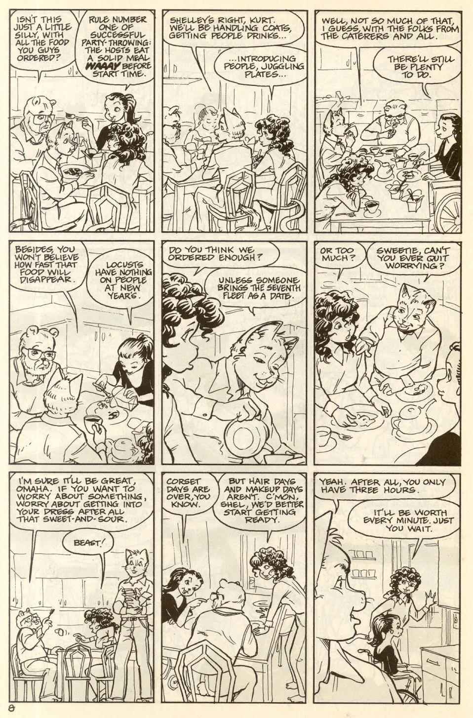 Omaha Fantagraphics #3 [Reed Waller & Kate Worley] - Page 10