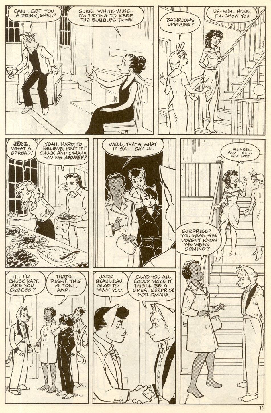 Omaha Fantagraphics #3 [Reed Waller & Kate Worley] - Page 13