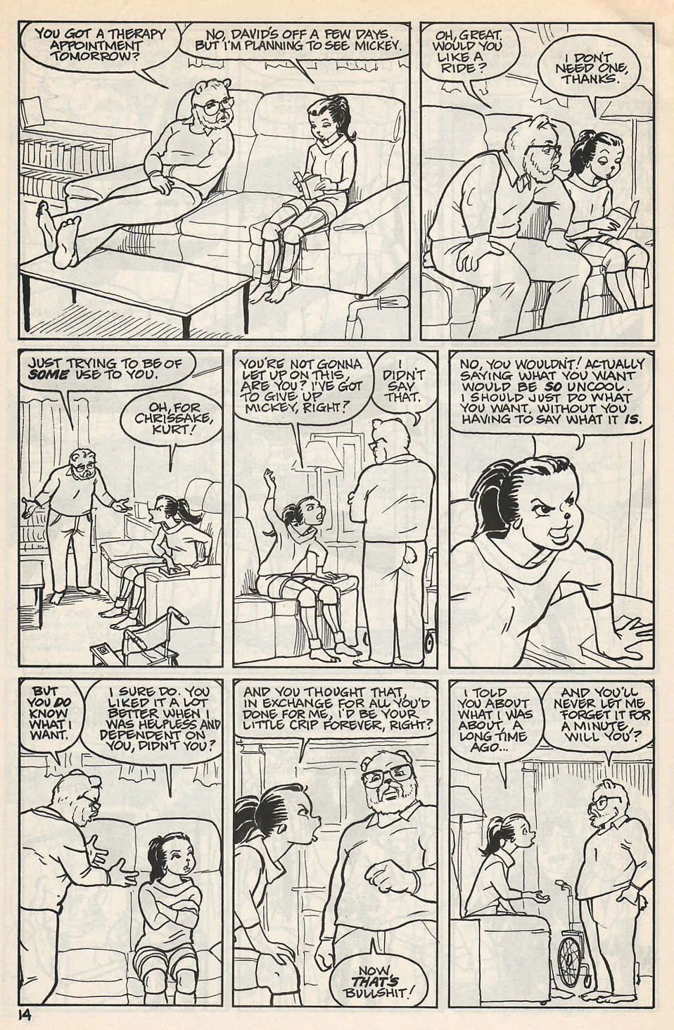 Omaha Fantagraphics #4 [Reed Waller & Kate Worley] - Page 16