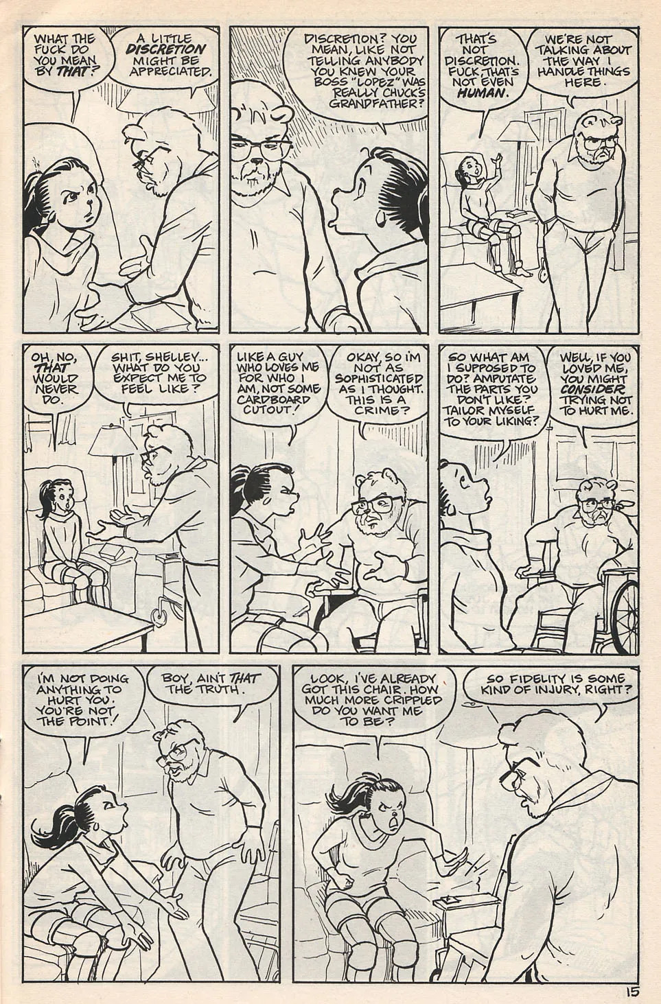 Omaha Fantagraphics #4 [Reed Waller & Kate Worley] - Page 17